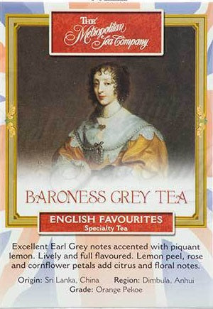 Metropolitan Tea Company Barones Grey Tea 1.1lbs