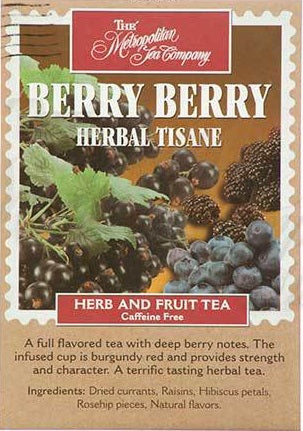 Metropolitan Tea Company Berry Berry Tea 1.1lbs