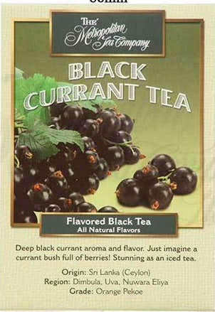 Metropolitan Tea Company Black Currant Tea 1.1lbs