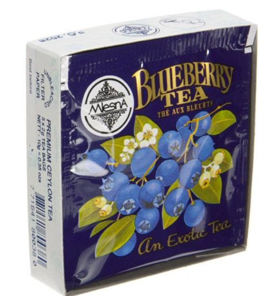 Metropolitan Tea Company Blueberry Tea Sample Pack of 5 Tea Bags