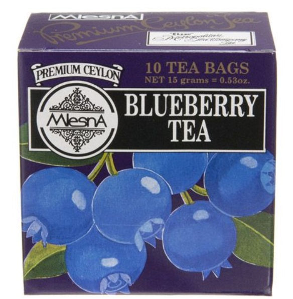 Metropolitan Tea Company Blueberry Tea Mini Pack of 10 Tea Bags