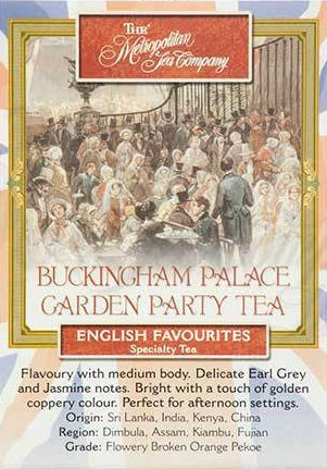 Metropolitan Tea Company Buckingham Palace Earl Grey Tea 1.1lbs