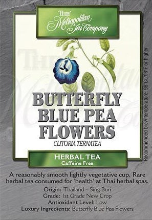 Metropolitan Tea Company Butterfly Blue Pea Flowers Tea 0.55lbs