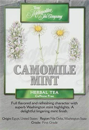 Metropolitan Tea Company Camomile Mint Herbal Tea 0.55lbs