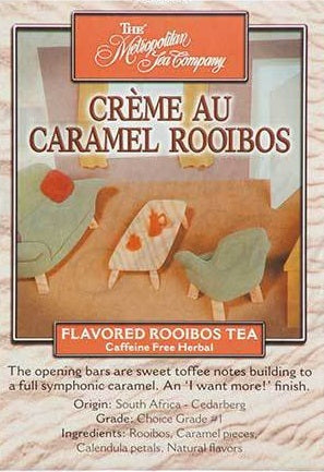 Metropolitan Tea Company Creme Au Caramel Rooibos Tea 1.1lbs