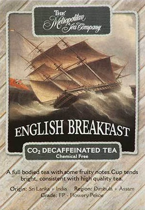 Metropolitan Tea Company Decaf English Breakfast Tea 1.1lbs