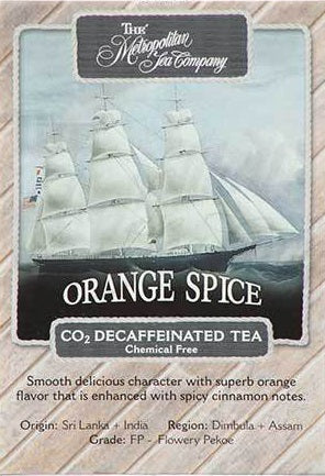 Metropolitan Tea Company Decaf Orange Spice Tea 1.1lbs