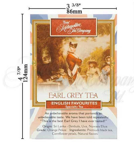 Metropolitan Tea Company Earl Grey Tea 1.1lbs