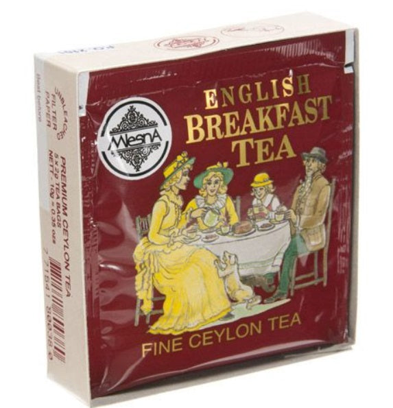 Metropolitan Tea Company English Breakfast Tea Sample Pack of 5 Tea Bags