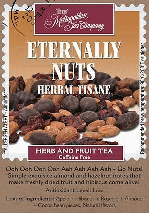 Metropolitan Tea Company Eternally Nuts Herb & Fruit Tea 1.1lbs