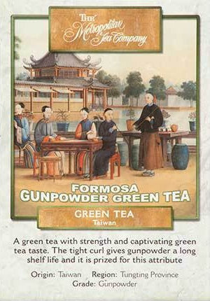 Metropolitan Tea Company Formosa Gunpowder Green Tea 1.1lbs