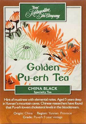 Metropolitan Tea Company Golden Pu-erh Tea 1.1lbs