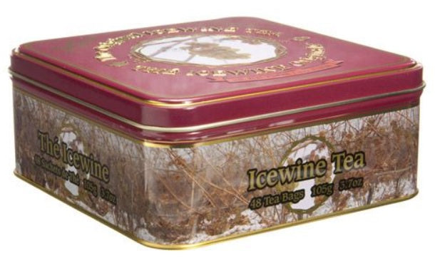 Metropolitan Tea Company Ice Wine Tea Gatsby Tin Box of 48 Tea Bags