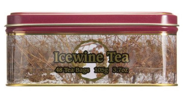 Metropolitan Tea Company Ice Wine Tea Gatsby Tin Box of 48 Tea Bags