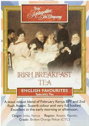 Metropolitan Tea Company Irish Breakfast Tea 1.1lbs