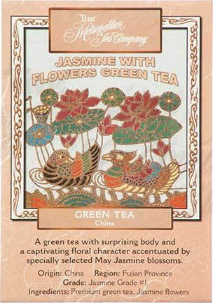 Metropolitan Tea Company Jasmine Flowers Green Tea 1.1lbs