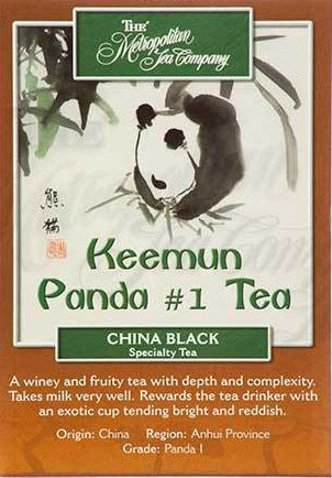 Metropolitan Tea Company Keemun Panda #1 Tea 1.1lbs