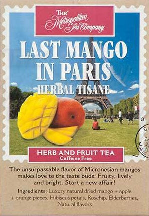 Metropolitan Tea Company Last Mango in Paris Herb & Fruit Tea