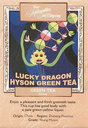 Metropolitan Tea Company Lucky Dragon Hyson Green Tea 1.1lbs