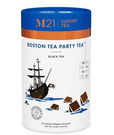 Metropolitan Tea M21 Boston Tea Party Tea Can Of 24 Bags