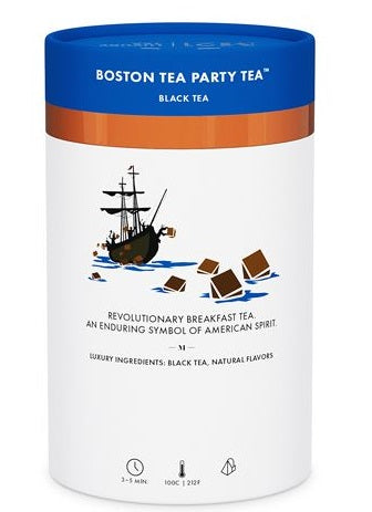 Metropolitan Tea M21 Boston Tea Party Tea Can Of 24 Bags