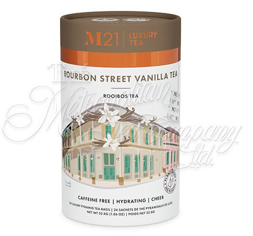 Metropolitan Tea M21 Bourbon Street Vanilla Tea Can Of 24 Bags