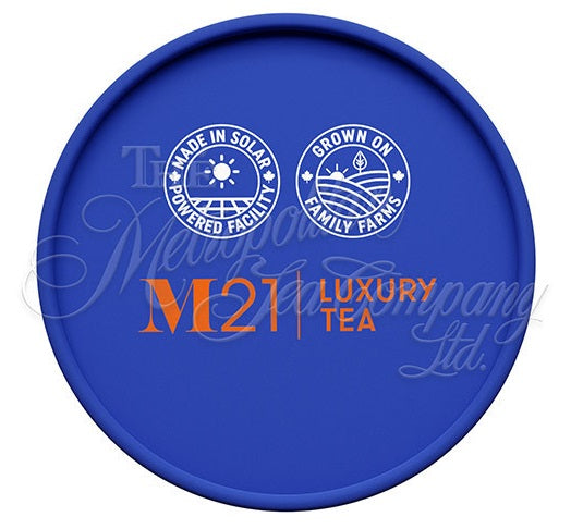 Metropolitan Tea M21 Cream Earl Grey Tea Can Of 24 Bags