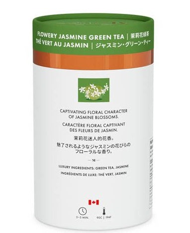 Metropolitan Tea M21 Jasmine Green Tea Can Of 24 Bags