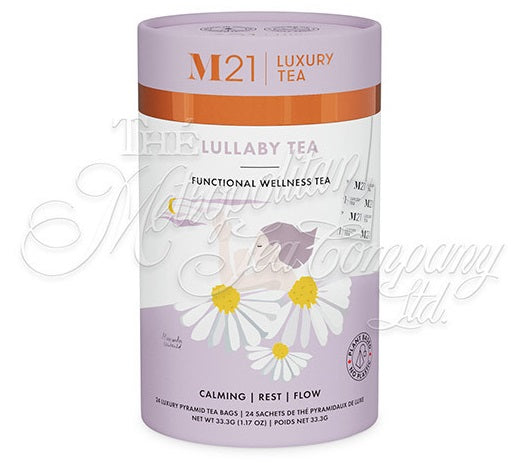 Metropolitan Tea M21 Lullaby Sleep Tea Can Of 24 Bags