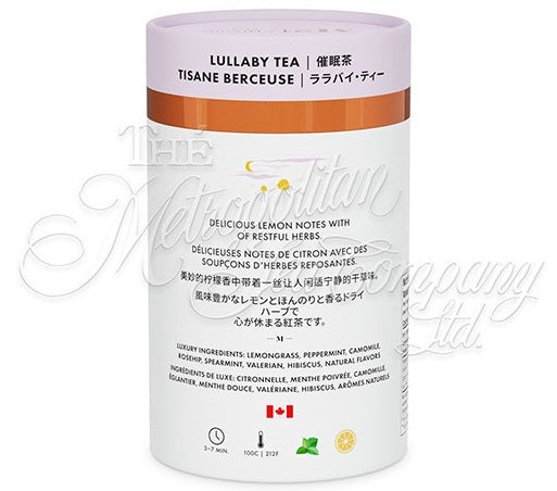 Metropolitan Tea M21 Lullaby Sleep Tea Can Of 24 Bags