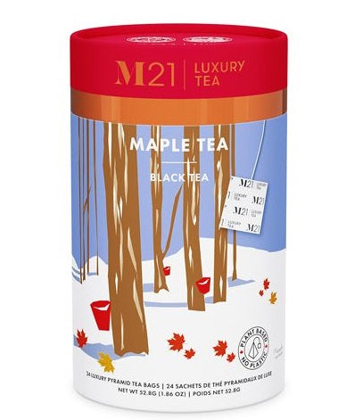 Metropolitan Tea M21 Maple Tea Can Of 24 Bags