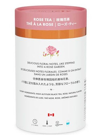 Metropolitan Tea M21 Rose Tea Can Of 24 Bags