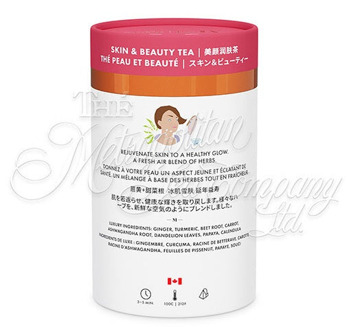 Metropolitan Tea M21 Skin & Beauty Tea Can Of 24 Bags