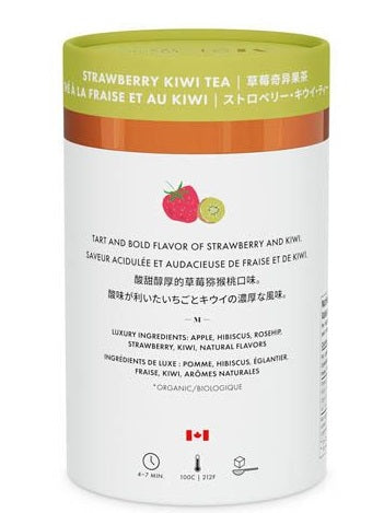 Metropolitan Tea M21 Strawberry Kiwi Tea Can Of 24 Bags