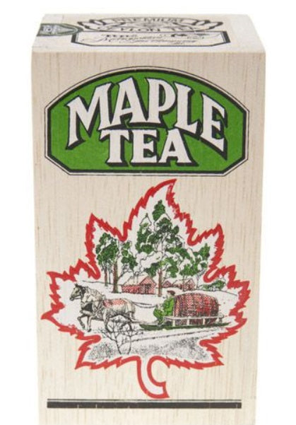 Metropolitan Tea Company Maple Tea Wooden Box of 25