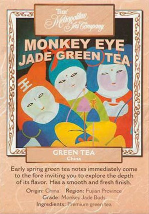 Metropolitan Tea Company Monkey Eye Jade Green Tea 1.1lbs