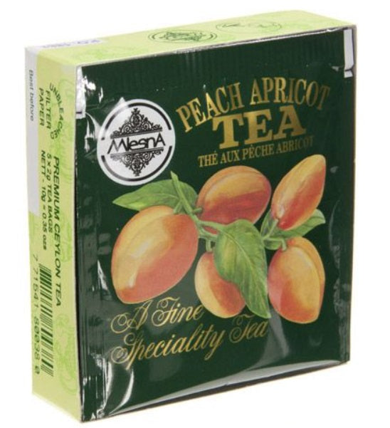 Metropolitan Tea Company Peach Apricot Tea Sample Pack of 5 Tea Bags