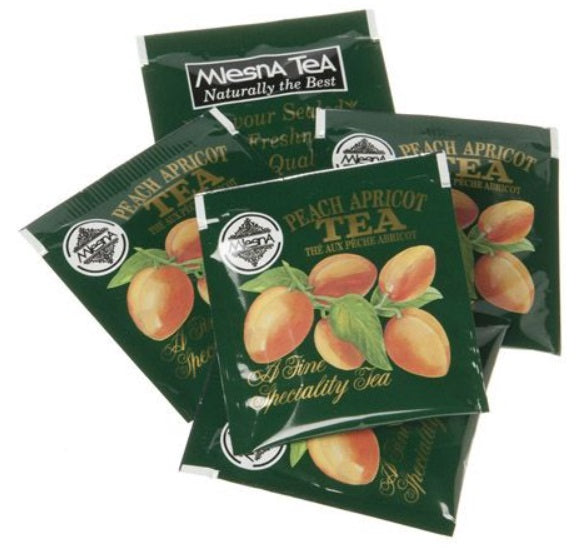 Metropolitan Tea Company Peach Apricot Tea Sample Pack of 5 Tea Bags