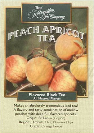 Metropolitan Tea Company Peach Apricot Tea 1.1lbs