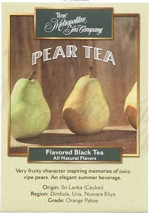 Metropolitan Tea Company Pear Tea 500g / 1.1lbs