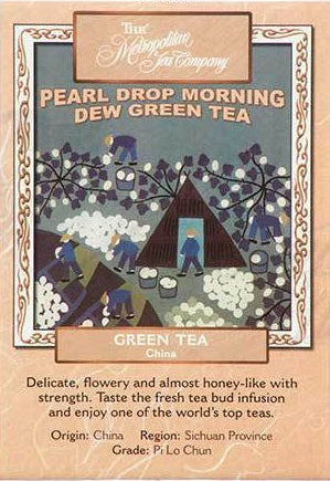 Metropolitan Tea Company Pearl Drop Morning Dew Green Tea 2.2lbs