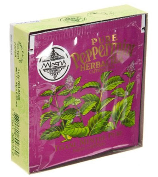 Metropolitan Tea Company Peppermint Tea Sample Pack of 5 Tea Bags