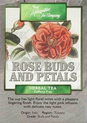 Metropolitan Tea Company Rose Buds & Petals Herbal Tea 0.55lbs