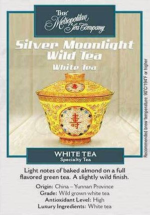 Metropolitan Tea Company Silver Moonlight Wild White Tea 0.55lbs