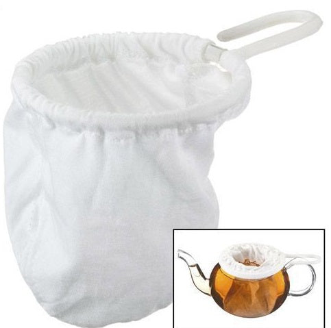 Metropolitan Tea Company Tea Sock Reusable Tea Strainer