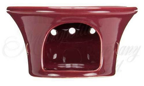 Old Amsterdam Burgundy Red Ceramic Tea Warmer