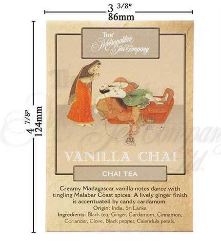 Metropolitan Tea Company Vanilla Chai Tea 1.1lbs