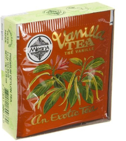 Metropolitan Tea Company Vanilla Tea Sample Pack of 5 Tea Bags