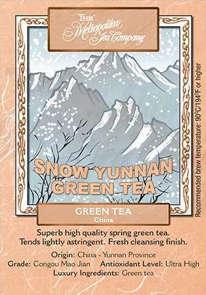 Metropolitan Tea Company Snow Yunnan Green Tea 1.1lbs