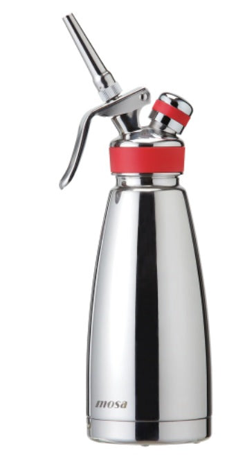 Mosa Double Walled Stainless Steel Cream Whipper